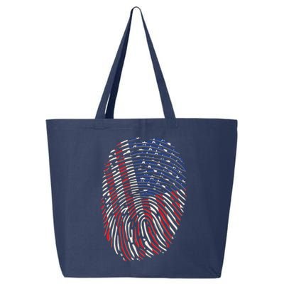 American DNA Fingerprint 25L Jumbo Tote