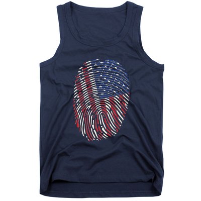 American DNA Fingerprint Tank Top