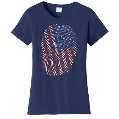 American DNA Fingerprint Women's T-Shirt