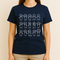 Algebra Dance Funny Graph Figures Math Equation Teacher T-Shirt