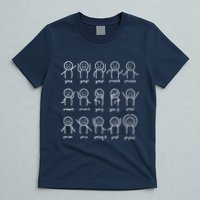 Algebra Dance Funny Graph Figures Math Equation Teacher T-Shirt