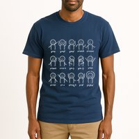 Algebra Dance Funny Graph Figures Math Equation Teacher Tall T-Shirt
