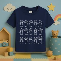 Algebra Dance Funny Graph Figures Math Equation Teacher Toddler T-Shirt