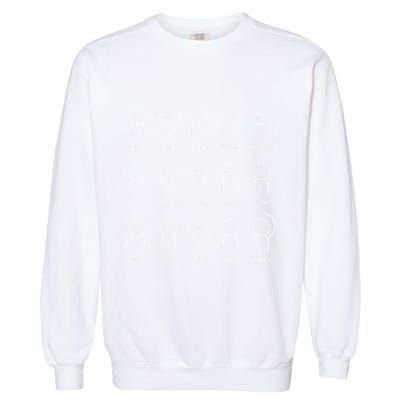 Algebra Dance Funny Graph Figures Math Equation Teacher Garment-Dyed Sweatshirt