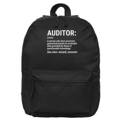 Auditor Definition Funny Auditing Wizard 16 in Basic Backpack