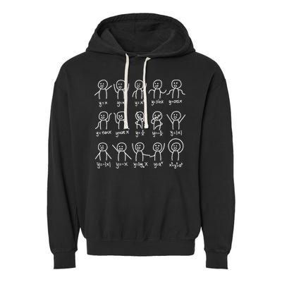 Algebra Dance Funny Graph Figures Math Equation Garment-Dyed Fleece Hoodie