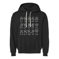 Algebra Dance Funny Graph Figures Math Equation Garment-Dyed Fleece Hoodie