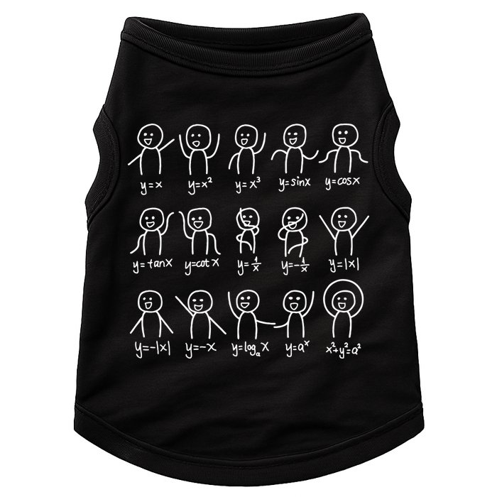Algebra Dance Funny Graph Figures Math Equation Doggie Tank