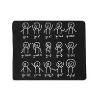 Algebra Dance Funny Graph Figures Math Equation Mousepad
