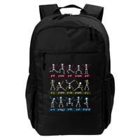 Algebra Dance Funny Function Skeleton Geek Pun Math Equation Daily Commute Backpack
