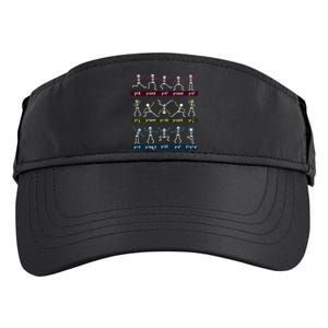 Algebra Dance Funny Function Skeleton Geek Pun Math Equation Adult Drive Performance Visor