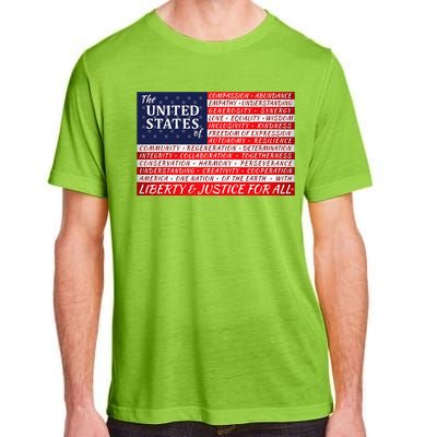 American Dream Flag Adult ChromaSoft Performance T-Shirt