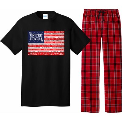 American Dream Flag Pajama Set