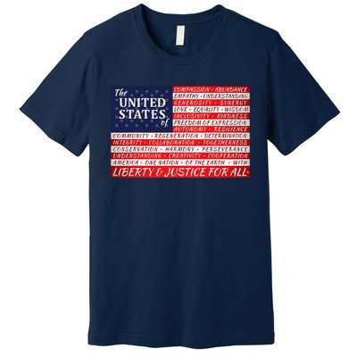 American Dream Flag Premium T-Shirt