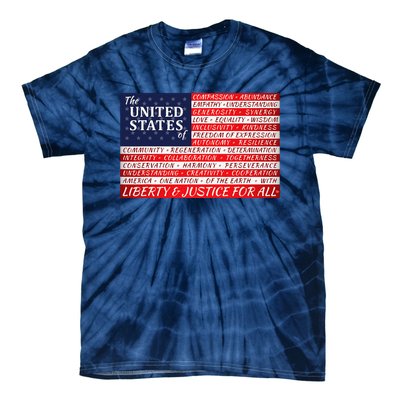 American Dream Flag Tie-Dye T-Shirt