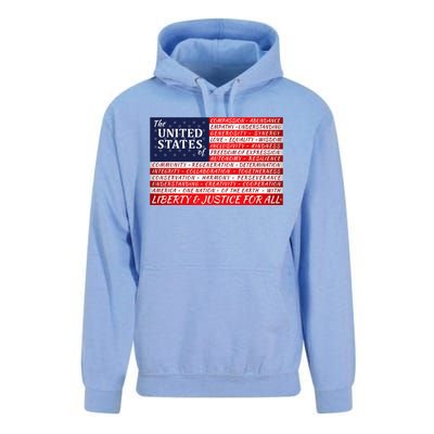 American Dream Flag Unisex Surf Hoodie