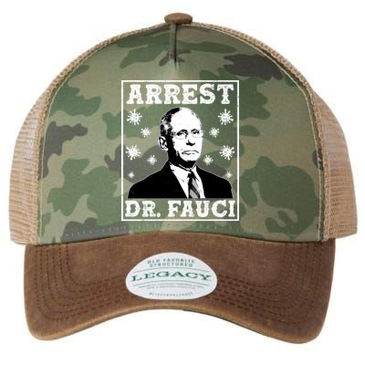 Arrest Dr. Fauci Legacy Tie Dye Trucker Hat