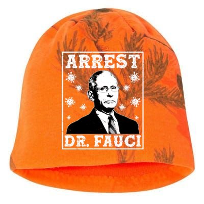 Arrest Dr. Fauci Kati - Camo Knit Beanie