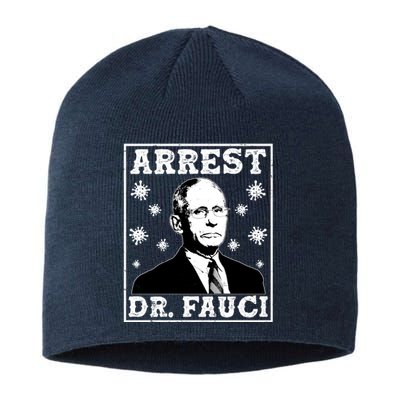 Arrest Dr. Fauci Sustainable Beanie