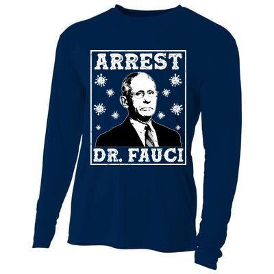 Arrest Dr. Fauci Cooling Performance Long Sleeve Crew