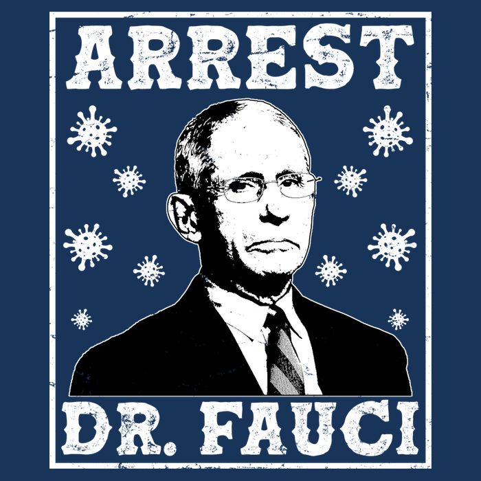 Arrest Dr. Fauci Kids T-Shirt