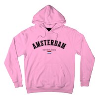 Amsterdam Dutch Flag Souvenir Netherlands Travel Hoodie