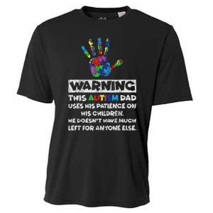 Autism Dad Father Son Daughter Autistic Autism Awareness Cooling Performance Crew T-Shirt