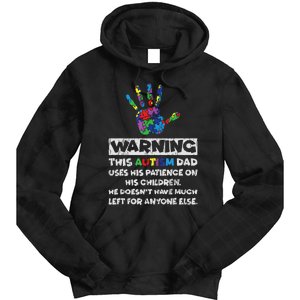 Autism Dad Father Son Daughter Autistic Autism Awareness Tie Dye Hoodie