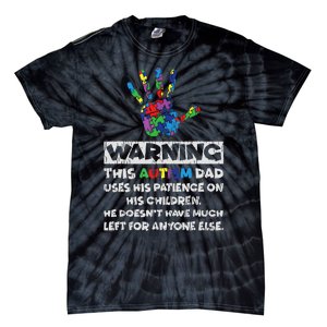 Autism Dad Father Son Daughter Autistic Autism Awareness Tie-Dye T-Shirt