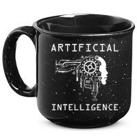 AI Developer Gift Artificial Brain Artificial Intelligence 15oz Campfire Ceramic Mug