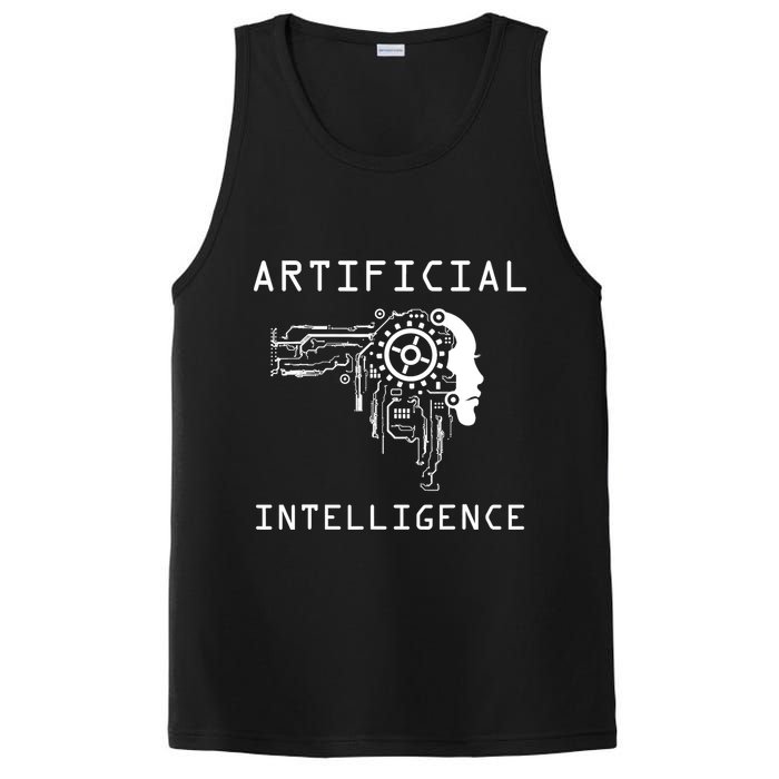 AI Developer Gift Artificial Brain Artificial Intelligence PosiCharge Competitor Tank