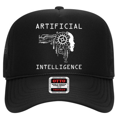 AI Developer Gift Artificial Brain Artificial Intelligence Trucker Hat