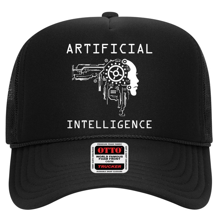 AI Developer Gift Artificial Brain Artificial Intelligence Trucker Hat