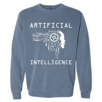 AI Developer Gift Artificial Brain Artificial Intelligence Garment-Dyed Sweatshirt