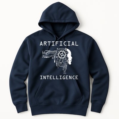 AI Developer Gift Artificial Brain Artificial Intelligence Hoodie