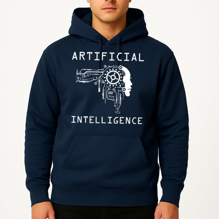 AI Developer Gift Artificial Brain Artificial Intelligence Hoodie