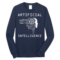 AI Developer Gift Artificial Brain Artificial Intelligence Long Sleeve Shirt