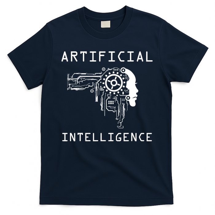 AI Developer Gift Artificial Brain Artificial Intelligence T-Shirt