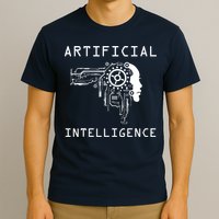 AI Developer Gift Artificial Brain Artificial Intelligence T-Shirt