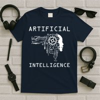 AI Developer Gift Artificial Brain Artificial Intelligence T-Shirt