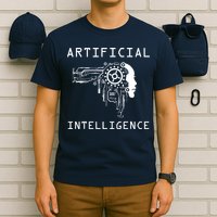AI Developer Gift Artificial Brain Artificial Intelligence T-Shirt