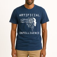 AI Developer Gift Artificial Brain Artificial Intelligence Tall T-Shirt