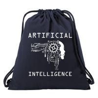 AI Developer Gift Artificial Brain Artificial Intelligence Drawstring Bag