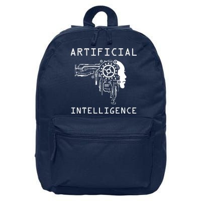 AI Developer Gift Artificial Brain Artificial Intelligence 16 in Basic Backpack