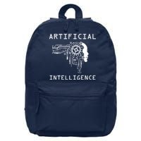 AI Developer Gift Artificial Brain Artificial Intelligence 16 in Basic Backpack