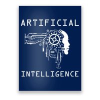 AI Developer Gift Artificial Brain Artificial Intelligence Poster