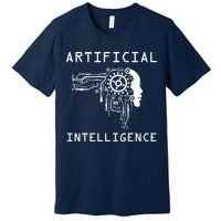 AI Developer Gift Artificial Brain Artificial Intelligence Premium T-Shirt