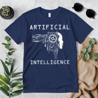 AI Developer Gift Artificial Brain Artificial Intelligence Premium T-Shirt