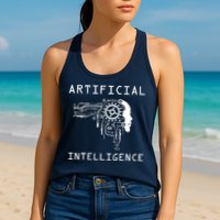 AI Developer Gift Artificial Brain Artificial Intelligence Womens Tank Top