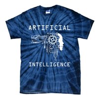 AI Developer Gift Artificial Brain Artificial Intelligence Tie-Dye T-Shirt